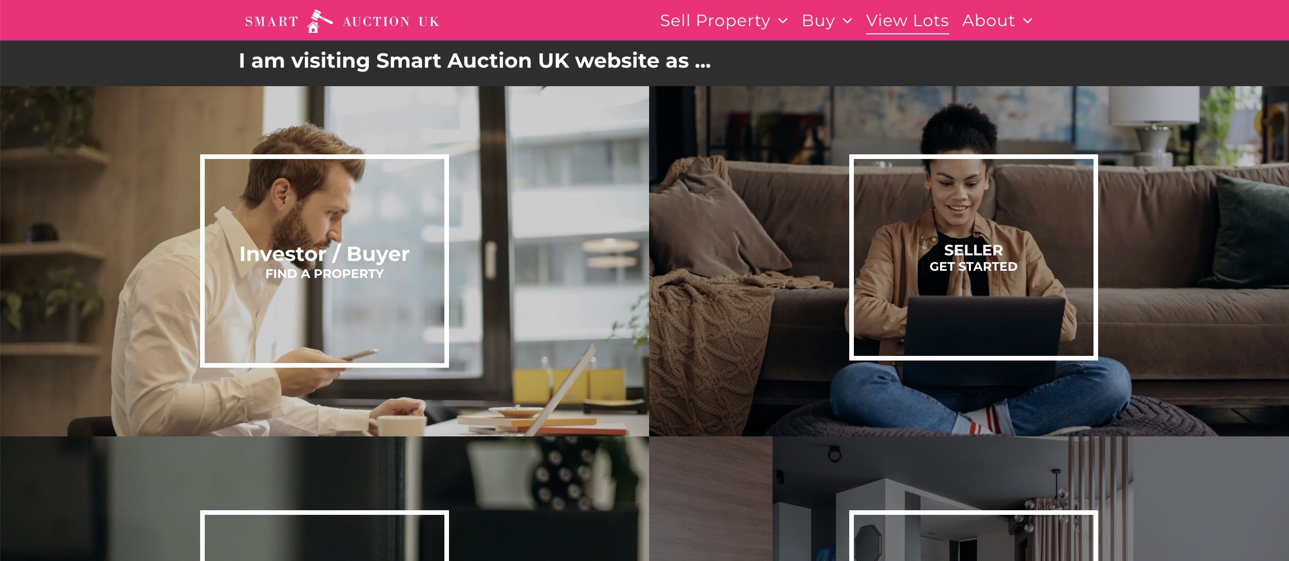 Smart Auction UK website