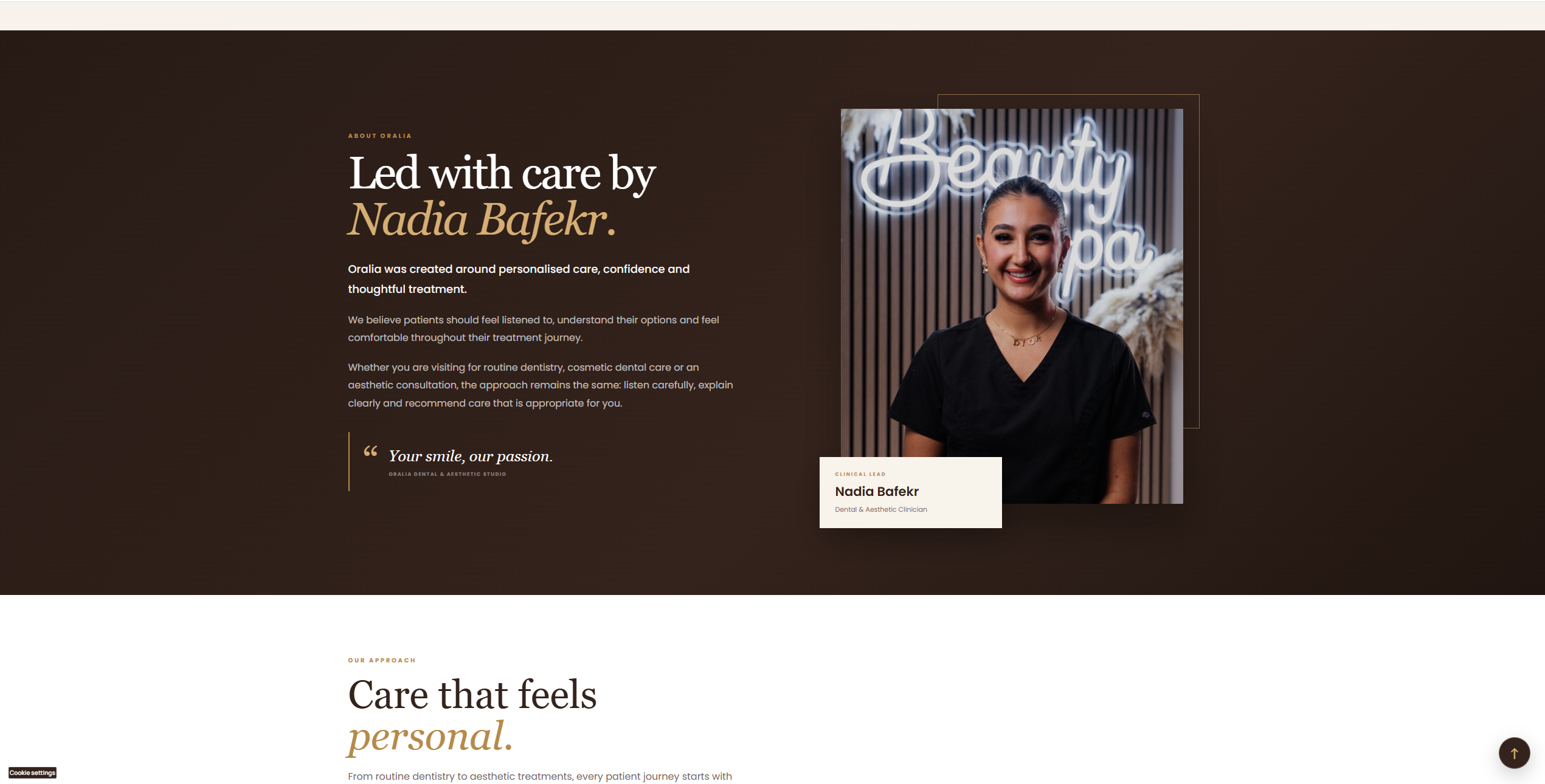 Oralia Homepage