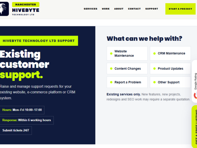 Support Centre