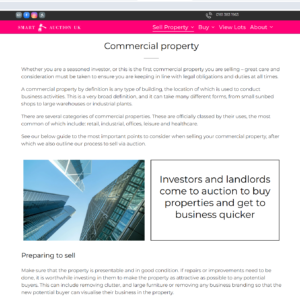 Smart Auction UK Homepage